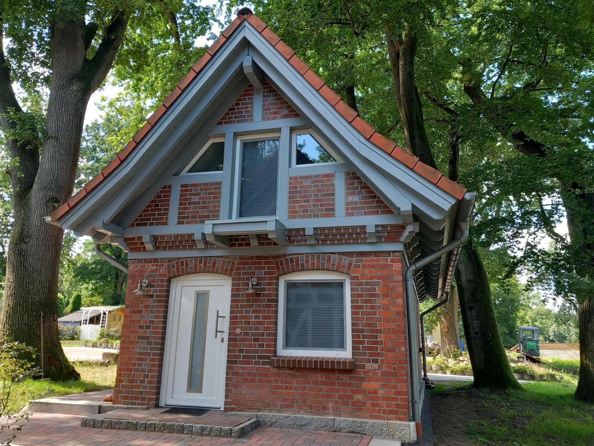 Ferienhaus Heidenest, E-Bike, Bettwaesche Und Handtuecher Zubuchbar Buchholz in der Nordheide Bagian luar foto