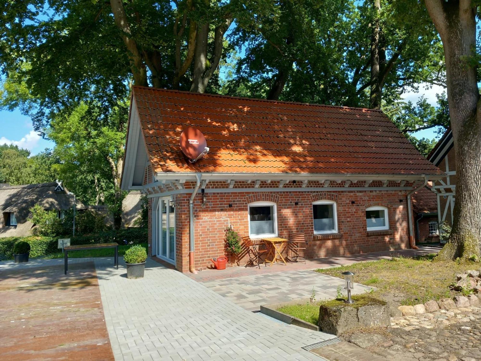 Ferienhaus Heidenest, E-Bike, Bettwaesche Und Handtuecher Zubuchbar Buchholz in der Nordheide Bagian luar foto